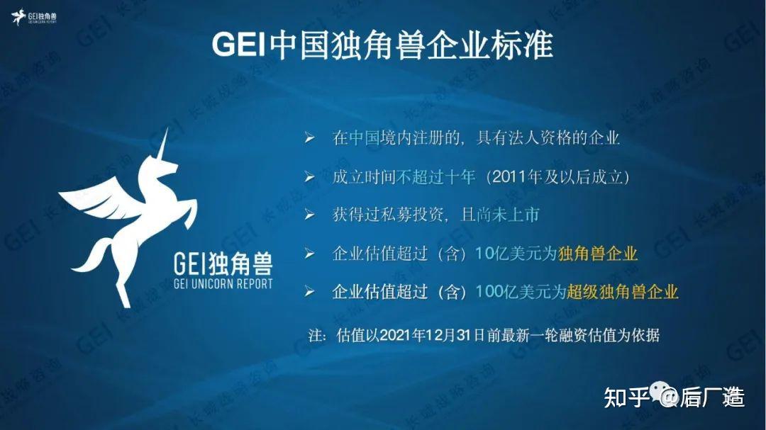 《中国独角兽企业研究报告2022》揭晓(附名单) - 知乎