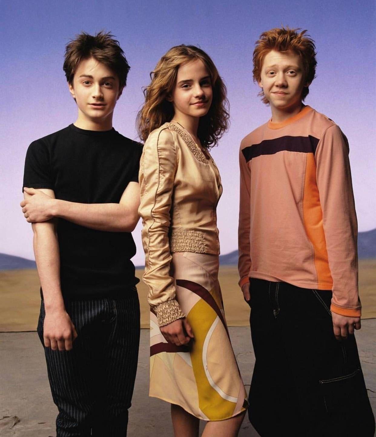 哈利波特三人组有哪些很可爱很甜的图