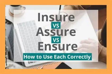 “三胞胎” 易混词：ensure/assure/insure 如何区分？ - 知乎