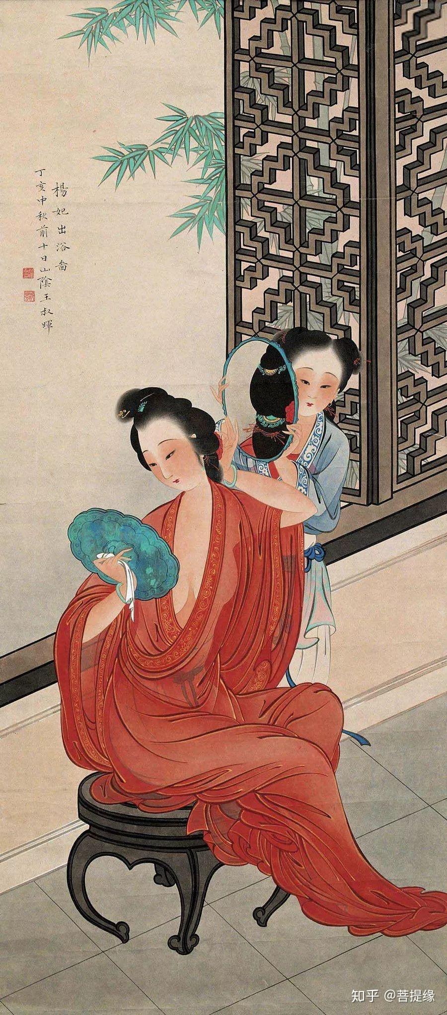 人人想看的绘画贵妃出浴图- 知乎