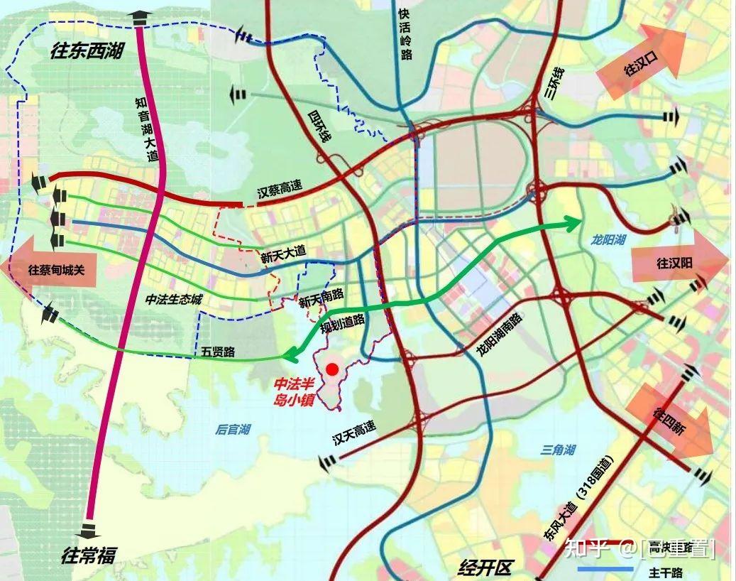 汉阳新火车站在哪里?汉阳四新开挂规划到底怎么样? - 知乎