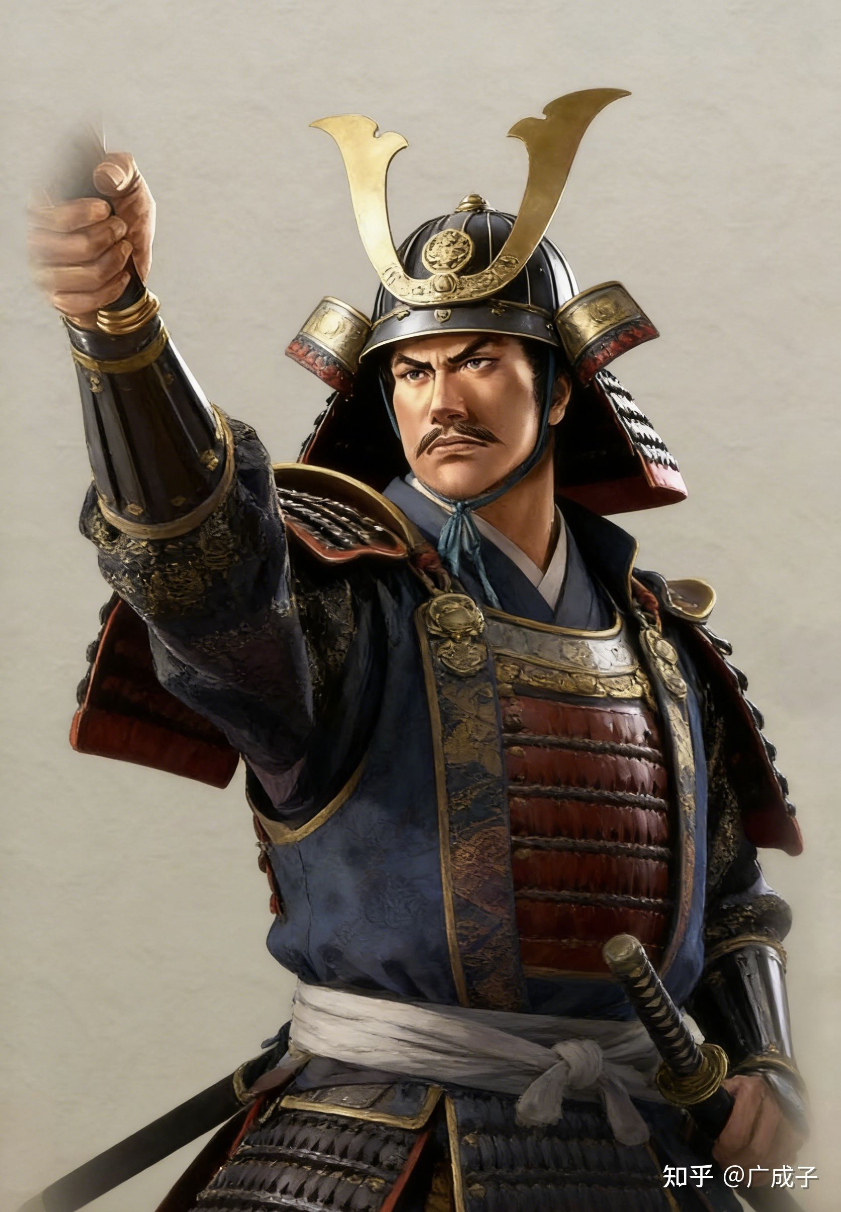 AI自制光荣风格的信长之野望武将立绘(第1辑) - 知乎