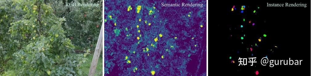 Rendering of RGB, semantic and instance images