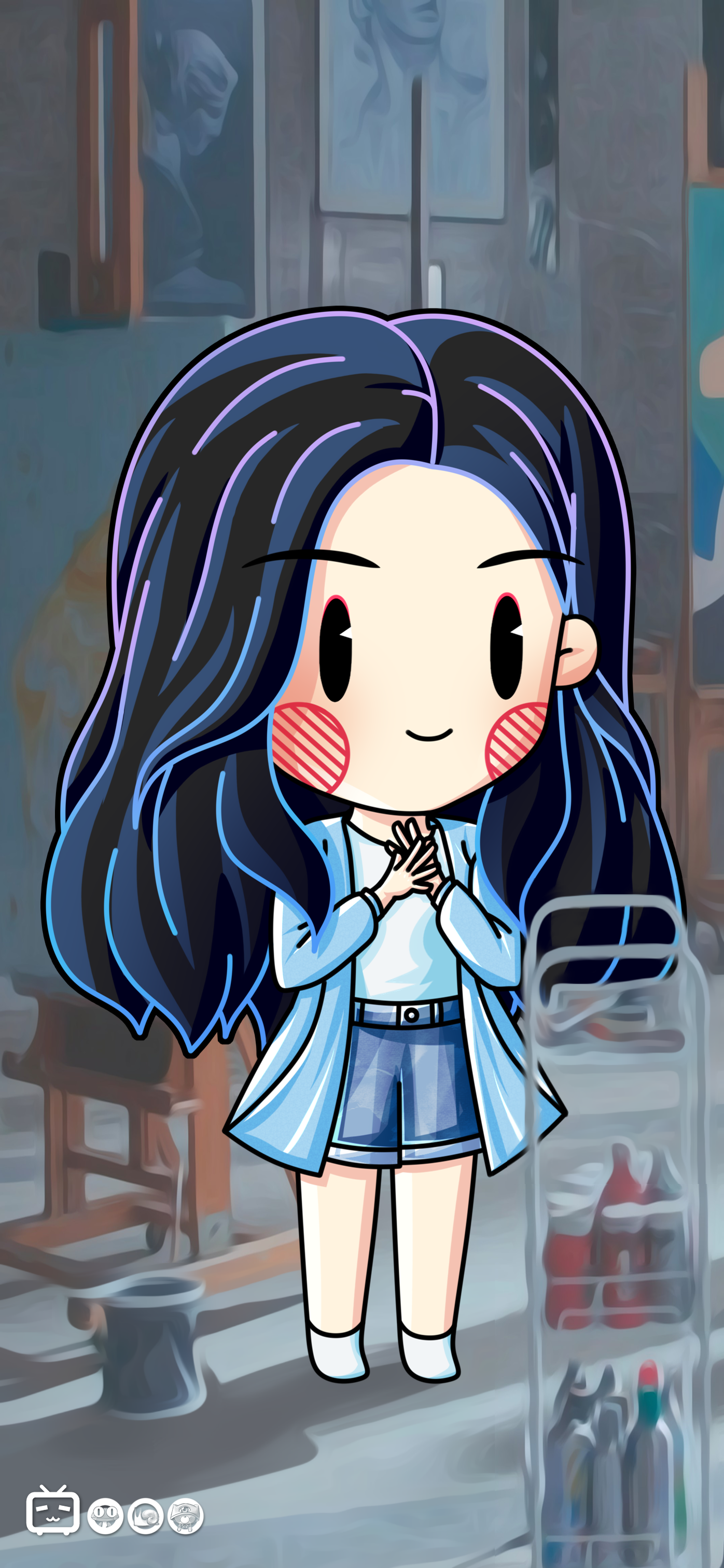 作为摸鱼画手,你绘制过哪些杨超越?更喜欢美感还是憨态?