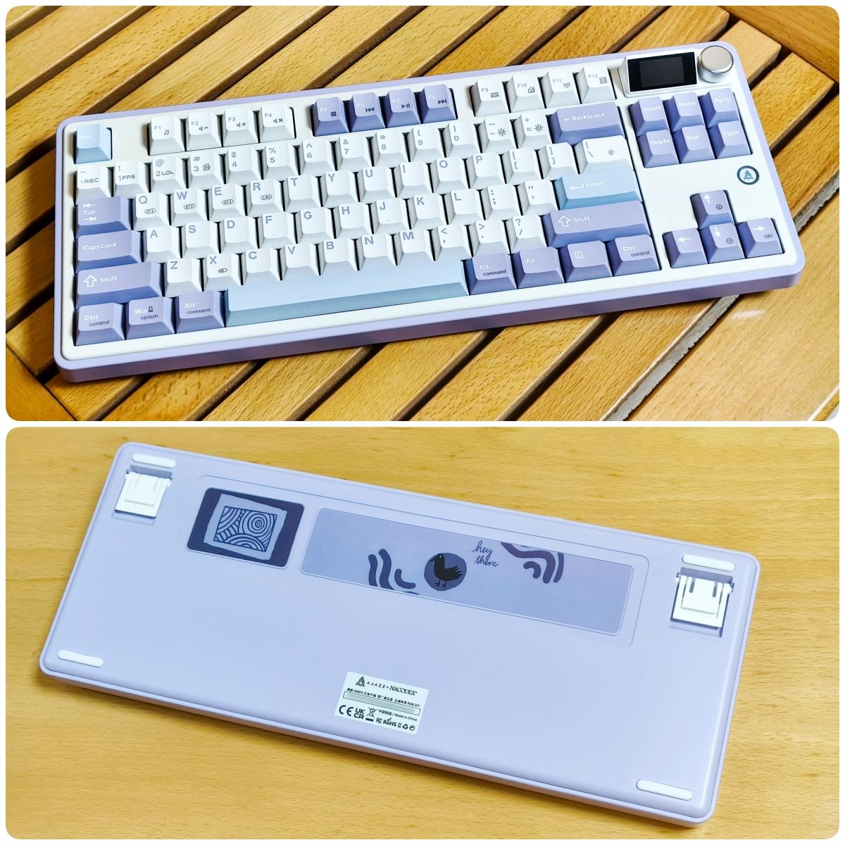 不玩客制化也能玩转机械键盘！黑爵AK870带屏幕三模机械键盘体验 - 知乎