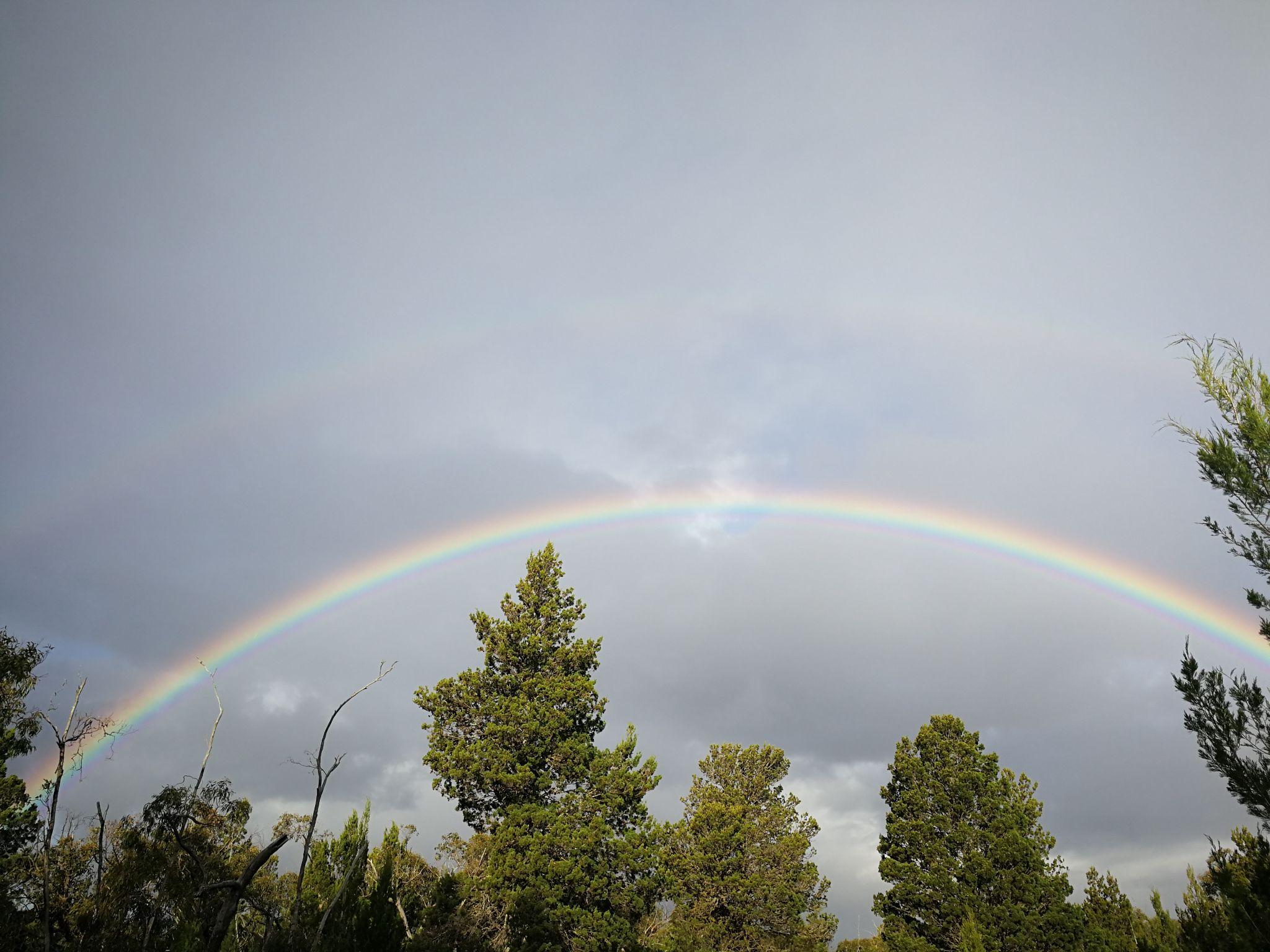 天空可能同时出现两条彩虹吗?