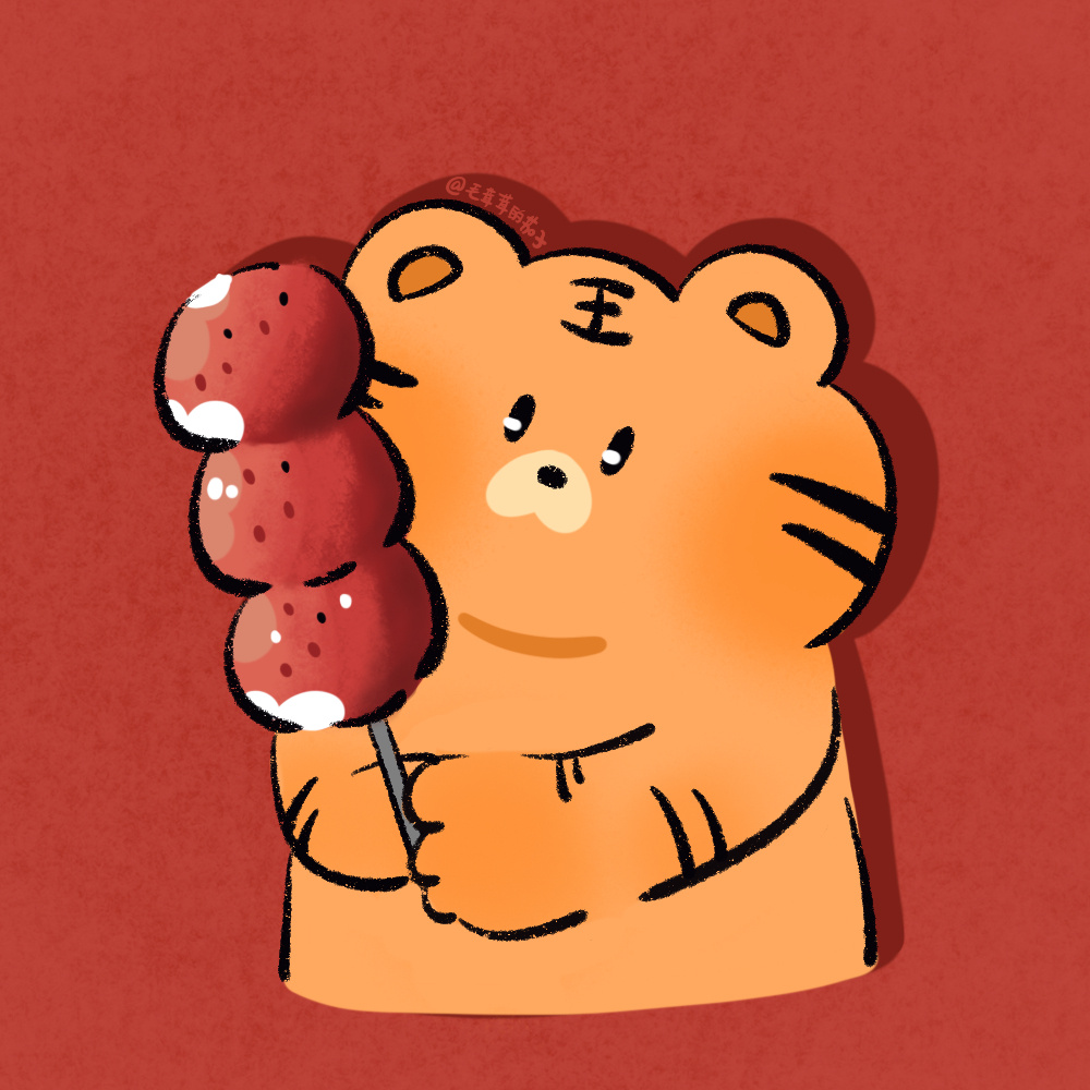 过年应该用什么又可爱又喜庆的红色头像呢?