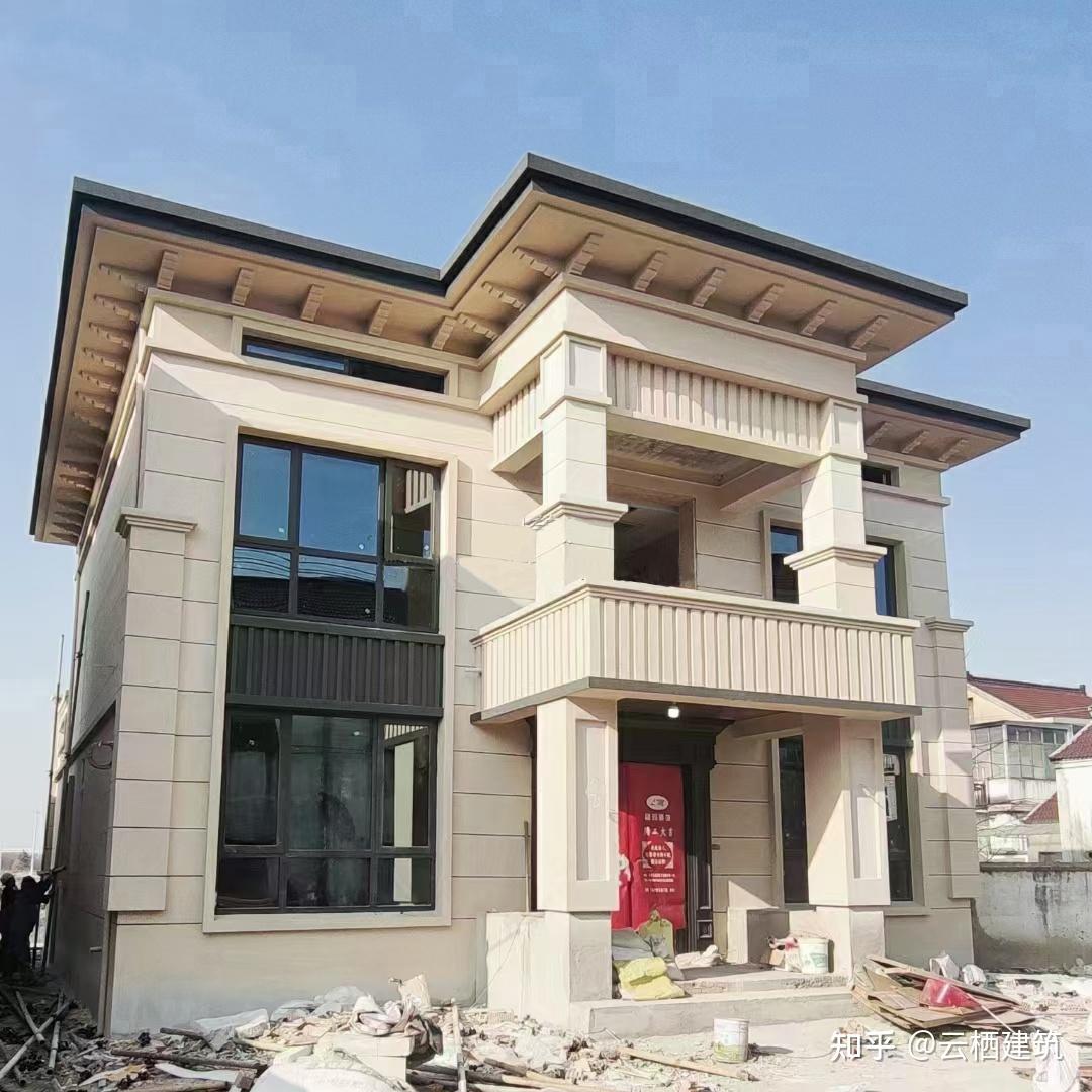 农村自建房土气?这10款新中式别墅,让“将就”变“讲究”! - 知乎