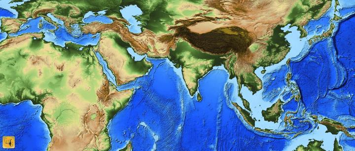 在 ArcGIS 中制作出这种地图 全球地势渲染图（上） - 知乎