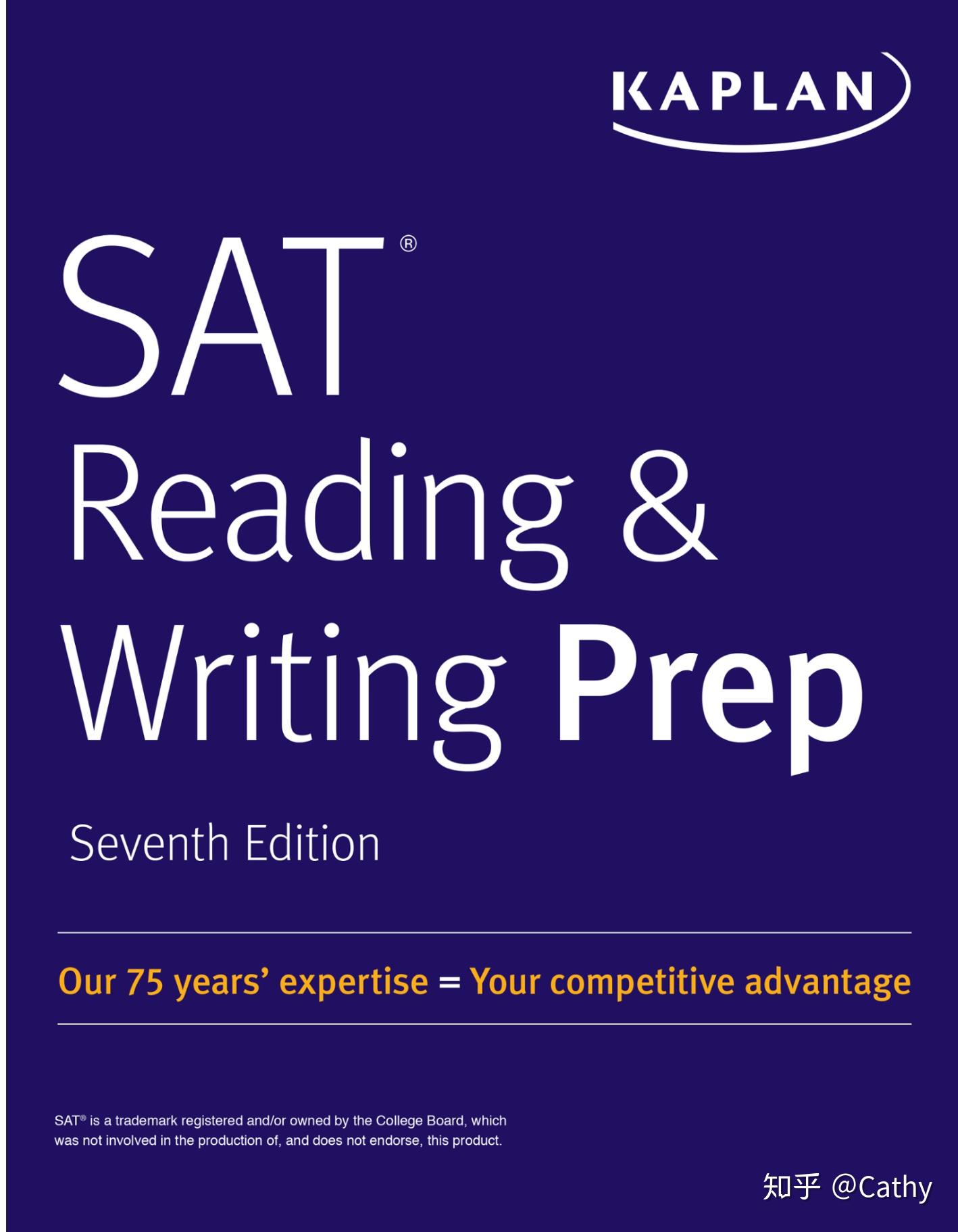 SAT教材教辅最全汇总,复习刷题必备(高清非扫描) - 知乎