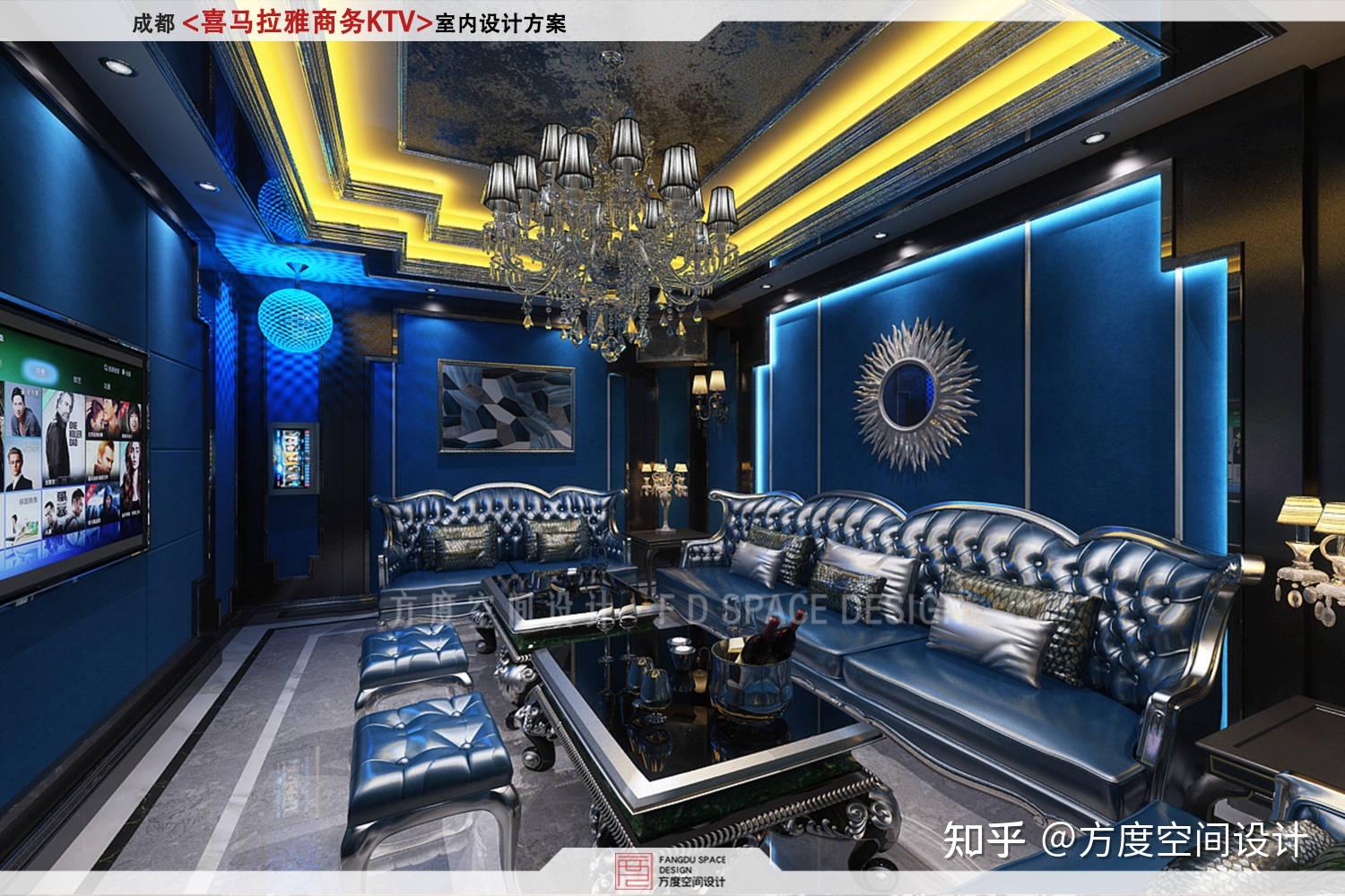 KTV设计案例赏析|成都喜马拉雅商务KTV - 知乎