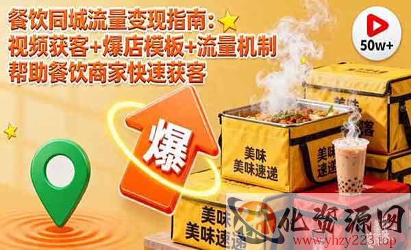 餐饮同城流量变现指南_wwz