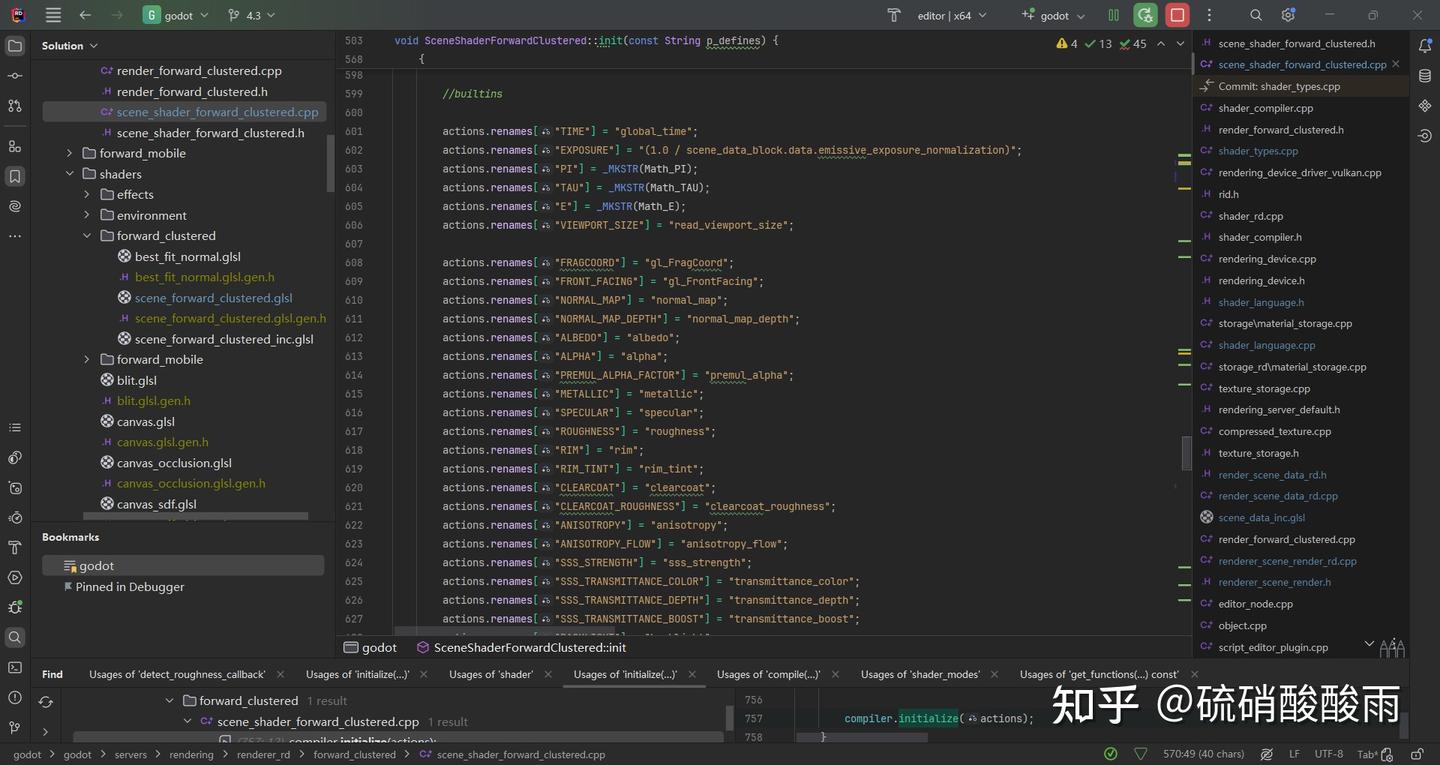 【Godot渲染分析笔记】Shader编译过程：从Godot Shader到glsl - 知乎