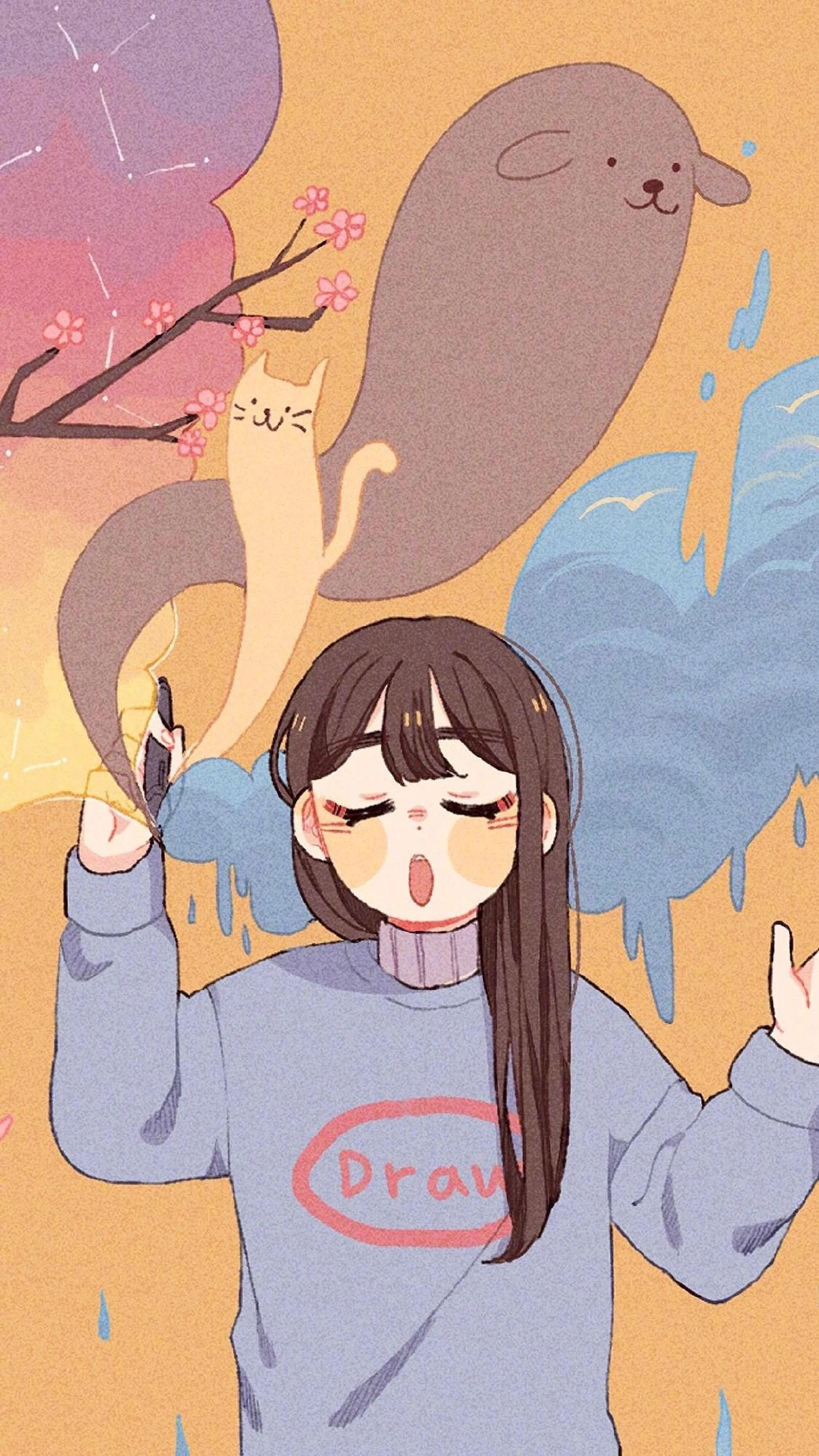 请问有没有比较阳光,正能量的女生动漫头像(不要大脑袋)? - 知乎