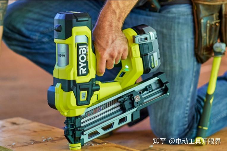 利优比(RYOBI)首款全尺寸18V直流打钉枪 - 知乎