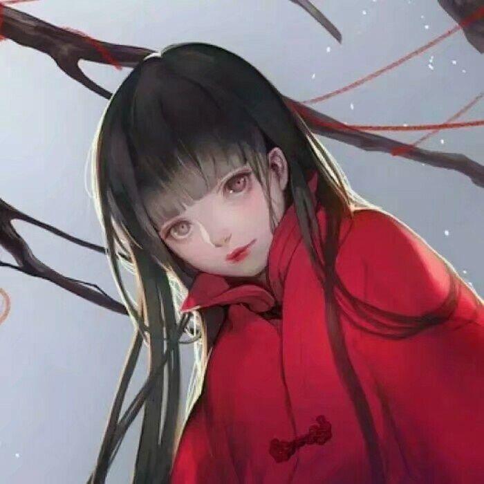 求一些红色系的动漫女头