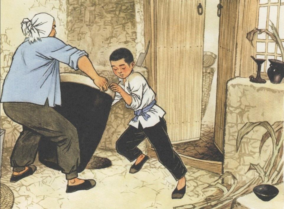 分享30幅彩色连环画《小英雄雨来》插画 - 知乎
