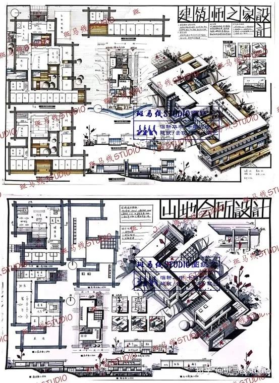 华中科技大学建筑学快题设计考察要点 | 附历年快题真题集 - 知乎