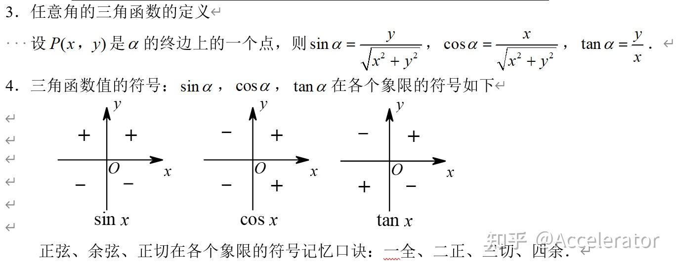 三角函数给一个弧度,怎么求sin和cos? - 知乎