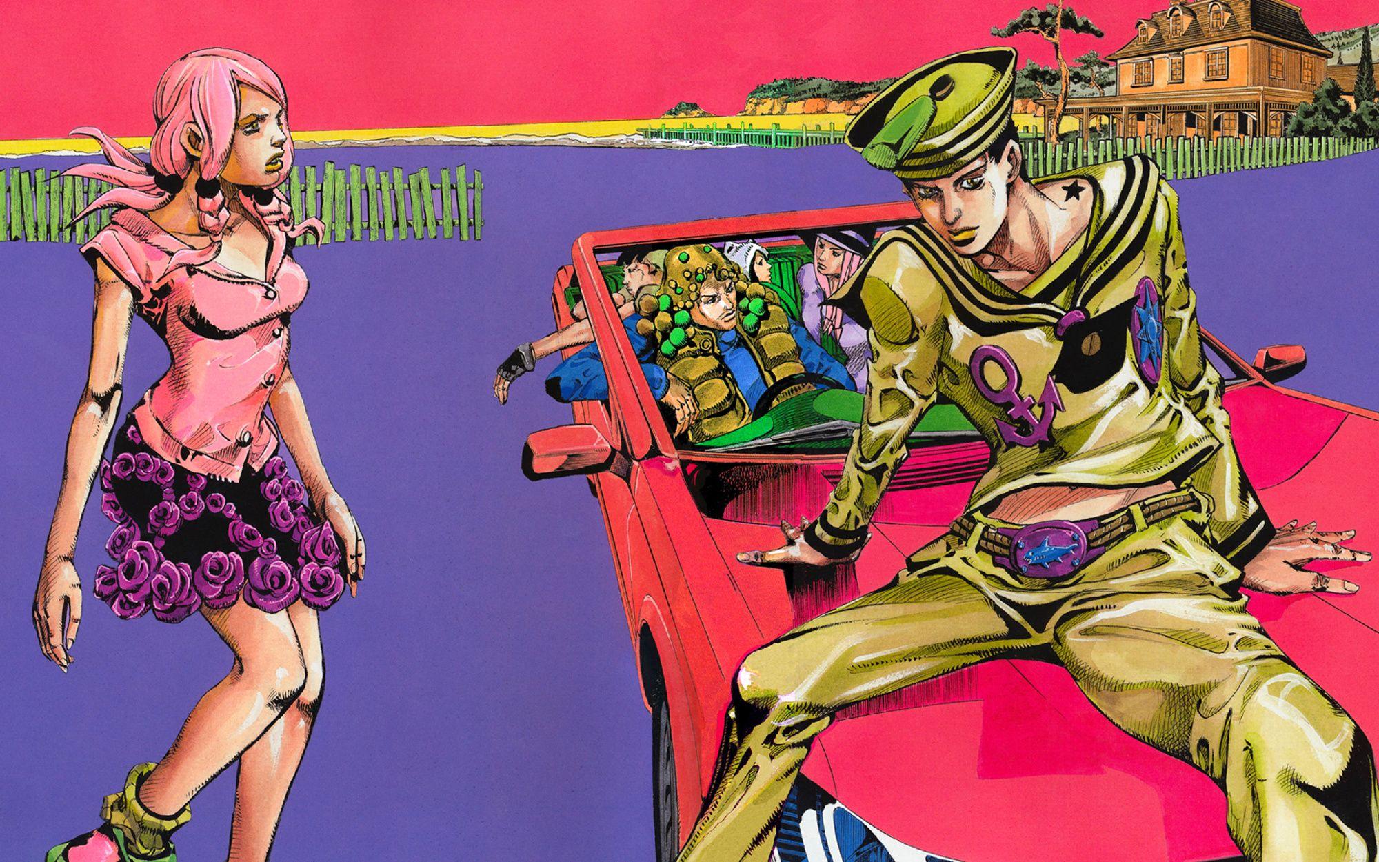 有没有这种类型原画的jojo图片