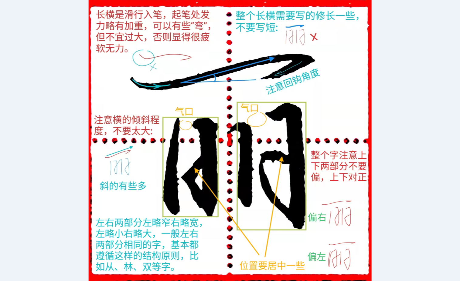 《千字文行书学习》第0043字 丽 - 知乎