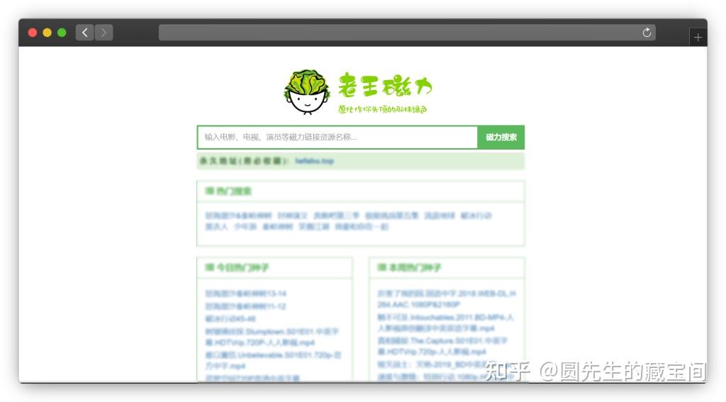 有没有推荐的磁力搜索网站类似磁力fox这种bt搜索也被封了