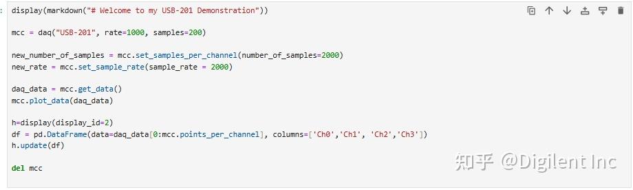 JupyterLab 教程:使用MCC USB-201 和 Python 进行数据采集 - 知乎