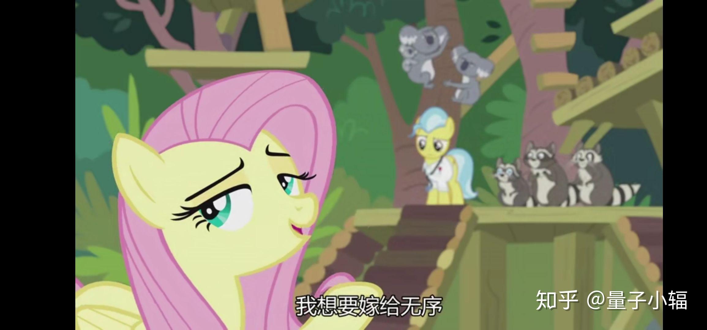 my little pony里的柔柔和无序是什么关系?