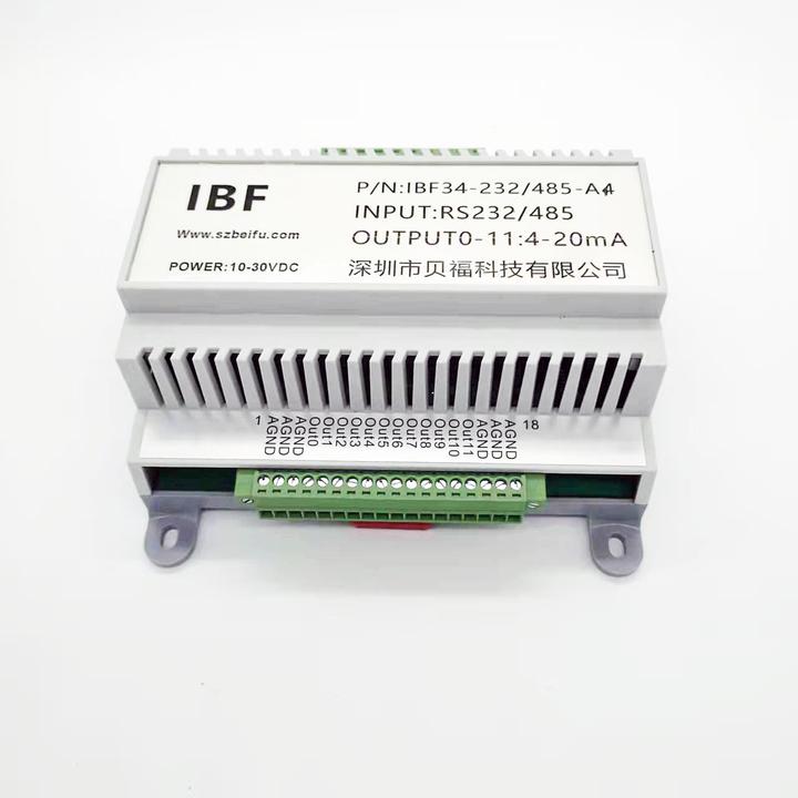 rs485转0到正负±100mV双路模拟量输出D/A模块 - 知乎