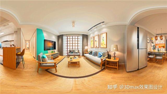 3dmax怎么制作全景图? - 知乎