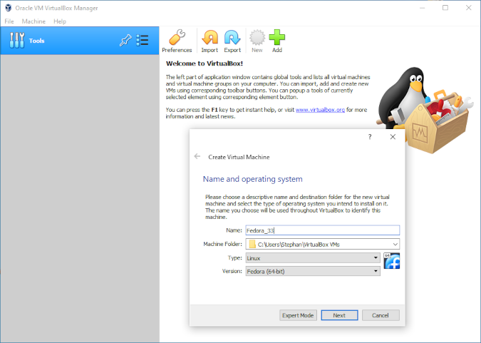 使用 VirtualBox 安装 Linux 虚拟机 | Linux 中国