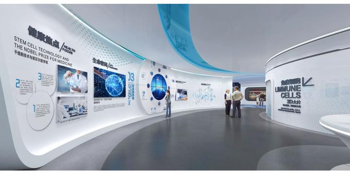 生物医疗企业展厅设计规划多大合适,应该如何打造干细胞展厅? - 知乎