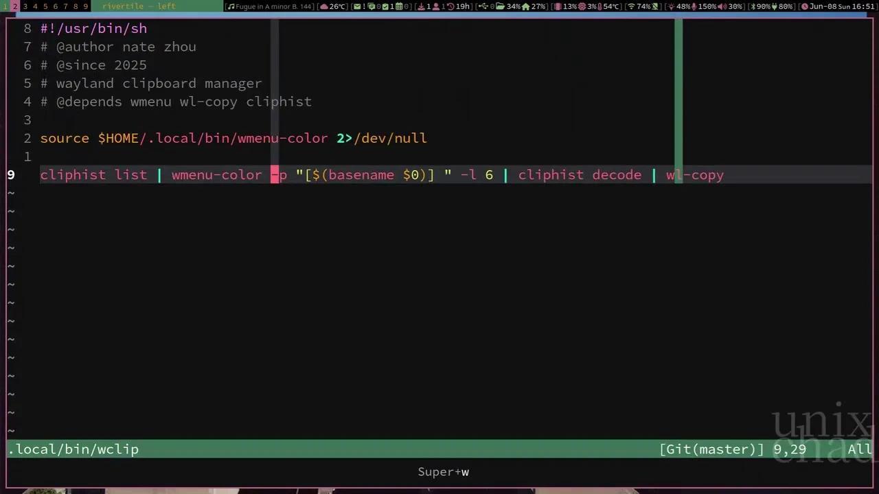 Wmenu 解读我的river配置wayland版dwm+bspwm - 知乎