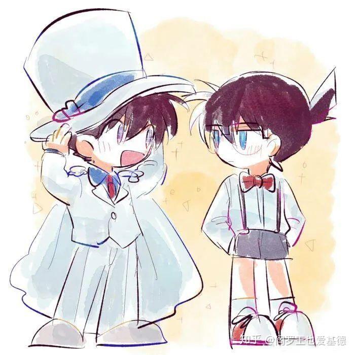 有没有基德和柯南(新一也行)的cp照嘿嘿嘿你们懂的吖? - 知乎