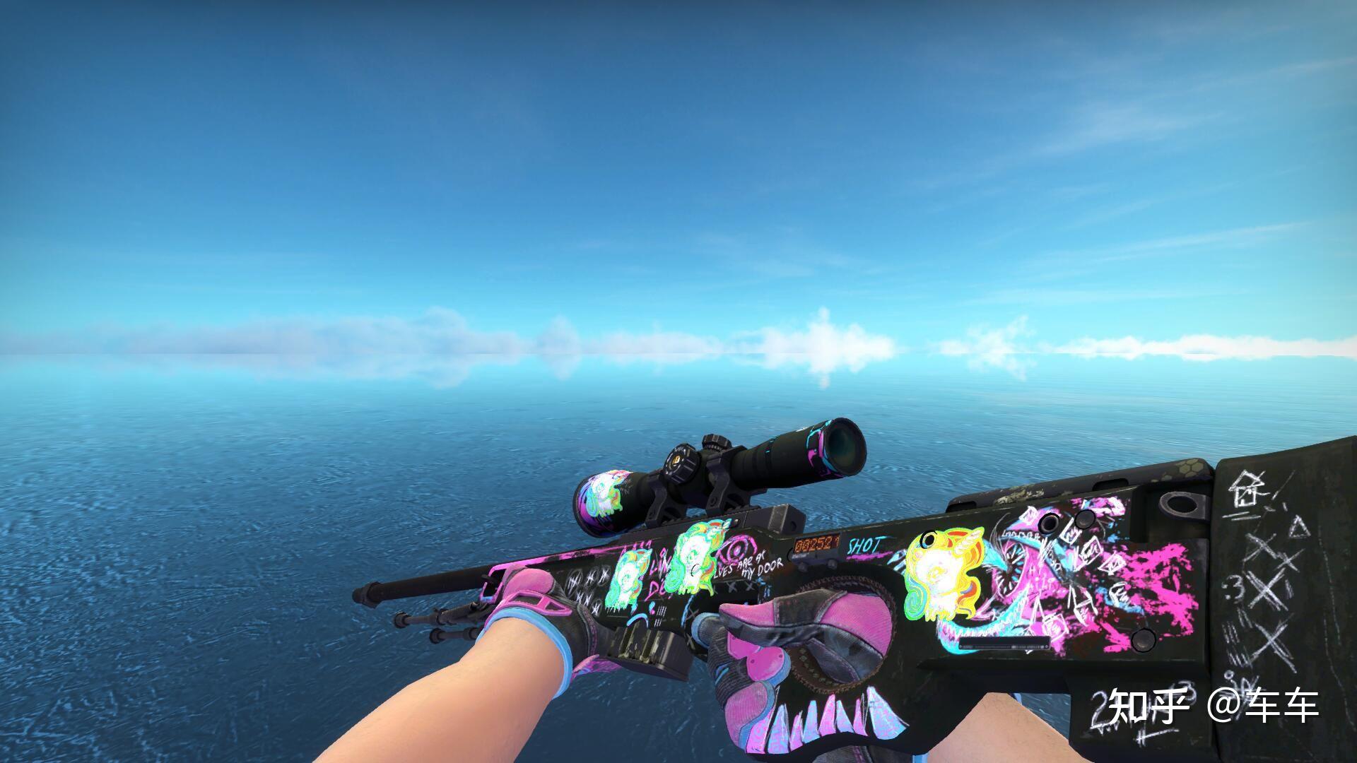 csgo独角兽印花配什么枪皮肤好看