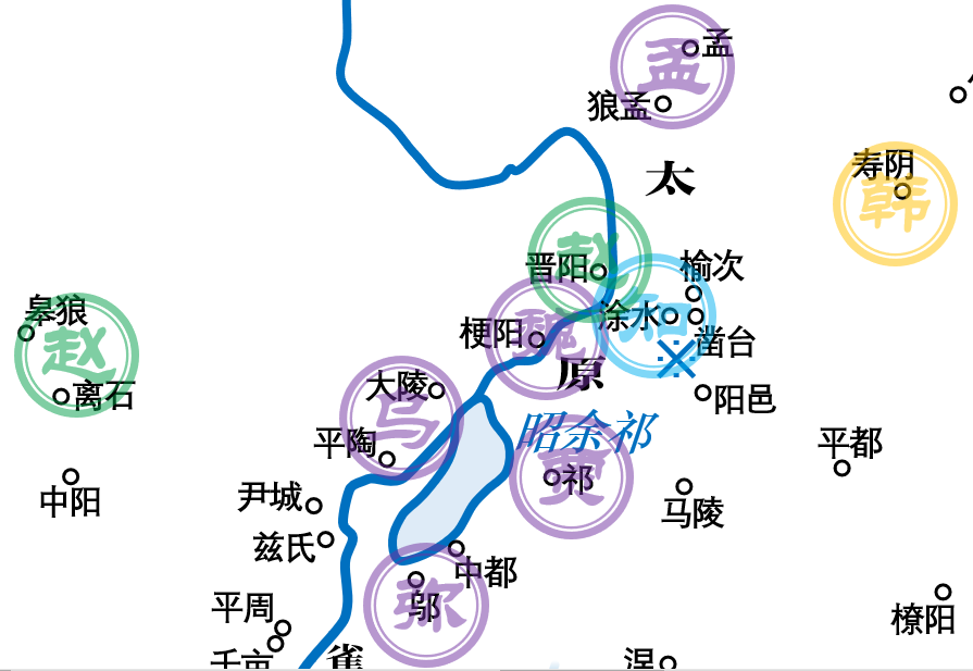 公元前403年赵国疆域 - 知乎
