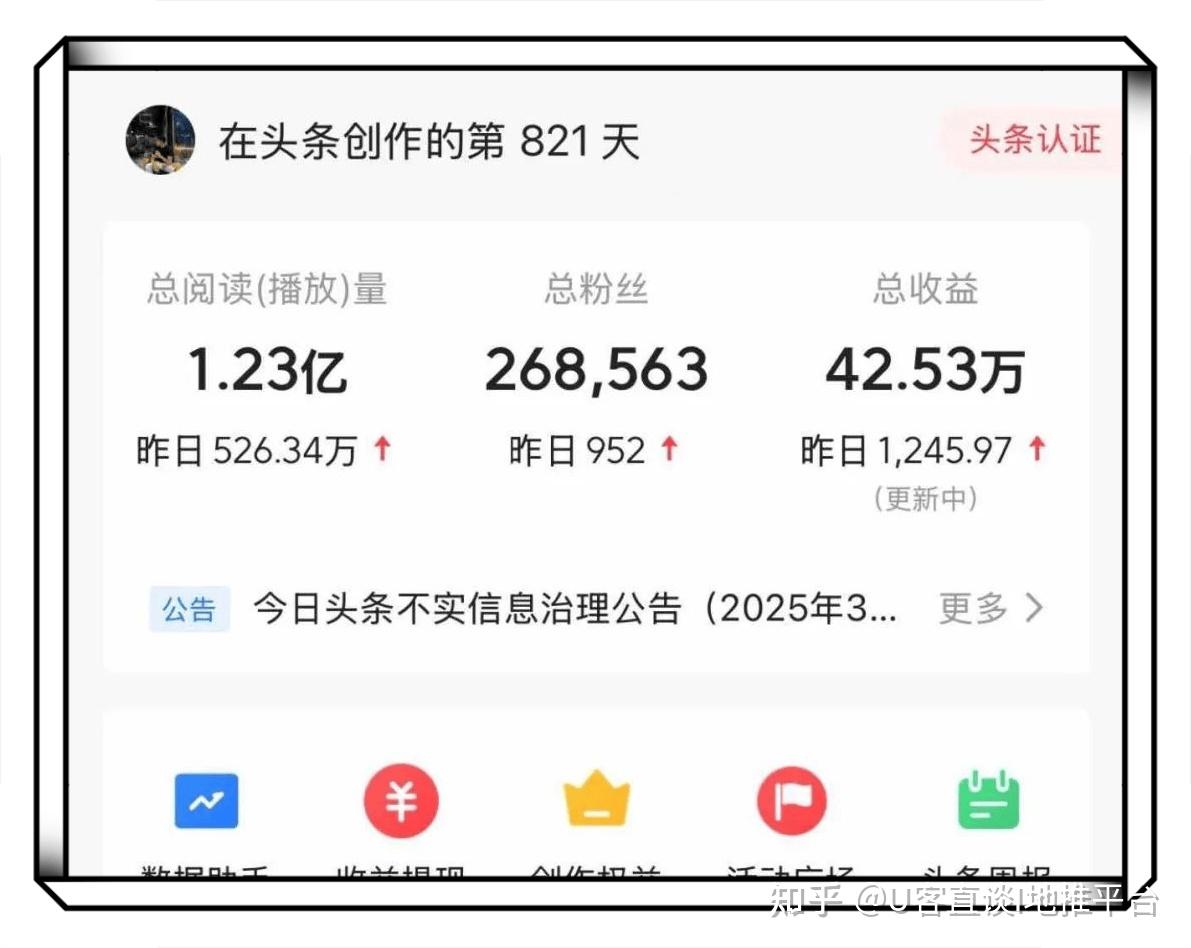 头条怎么创造收益?(头条怎么收益头条文章)