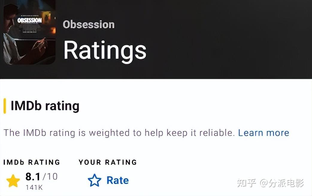 《痴迷》IMDb8.1分,今年最夯恐怖片来袭!
