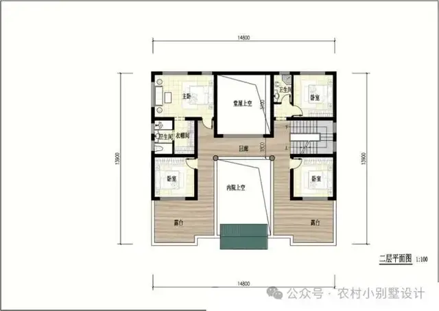 48款二层中式合院别墅,二层新中式四合院农村自建房别墅设计图 - 知乎