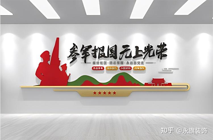 河南军营文化墙设计-打造教育新阵地 - 知乎