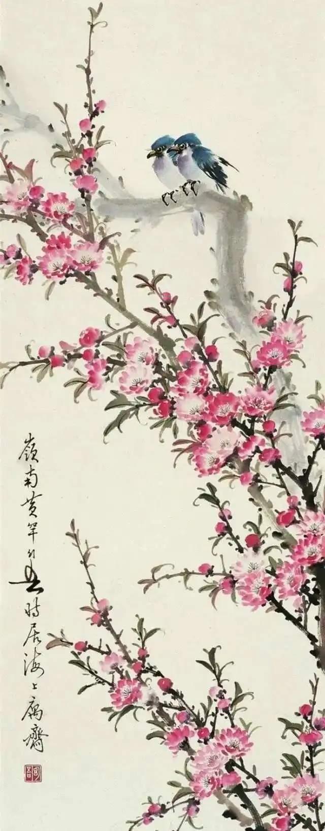 十大名家画桃花,太惊艳了! - 知乎