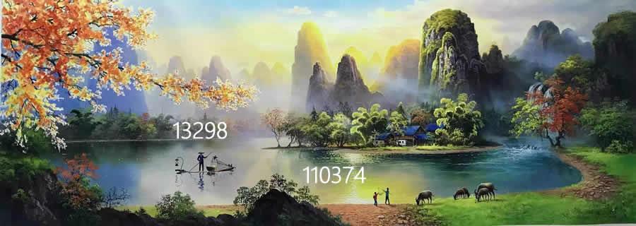 龙蟠油画：为桂林山水融入艺术灵魂- 知乎