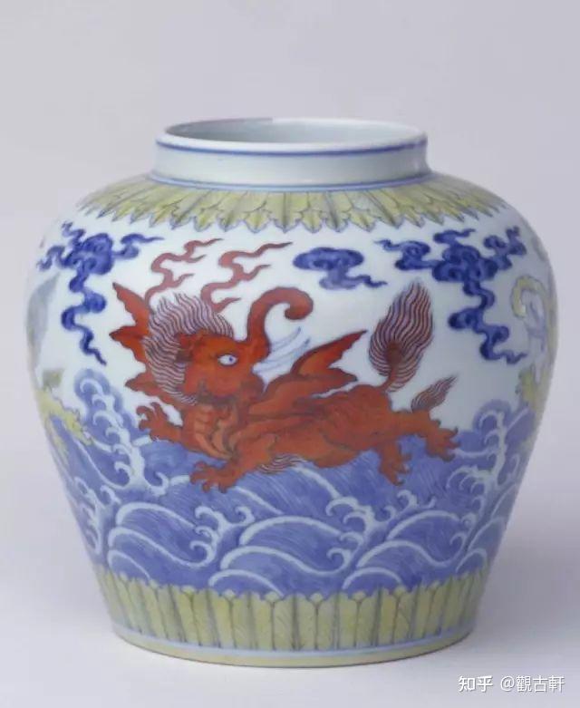 磁器 清代 雍正年制 斗彩 三多紋水洗 唐磁 古陶磁器