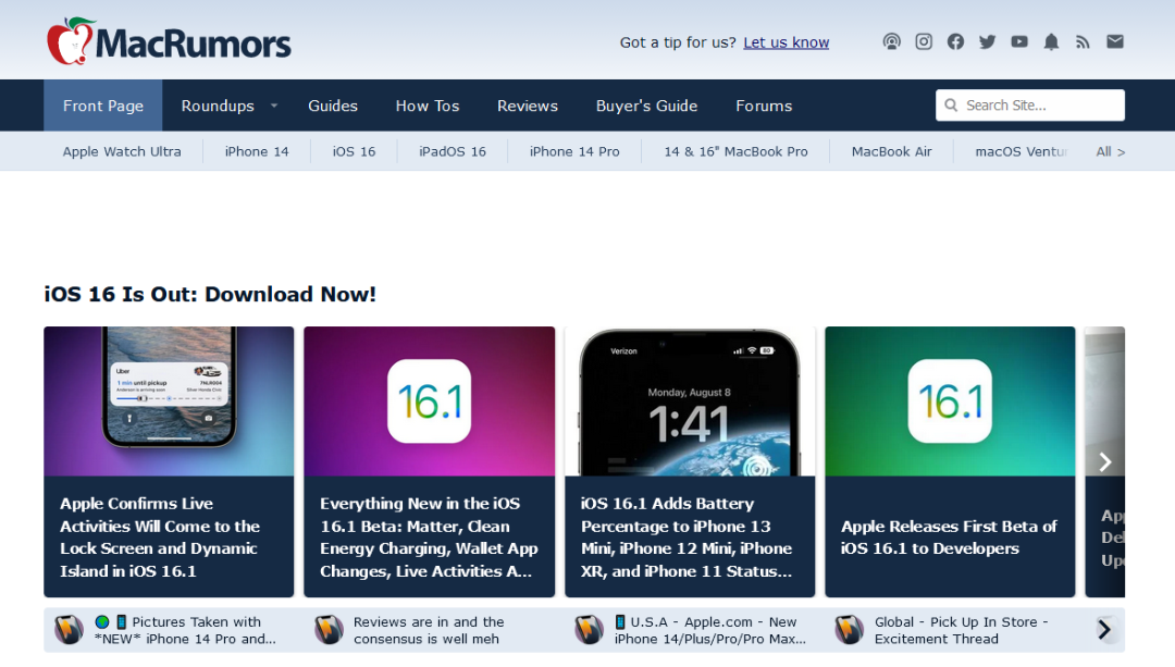 推荐15大海外科技网站和博客