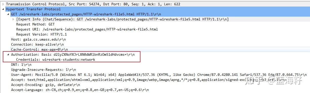 Wireshark实验 HTTP - 知乎