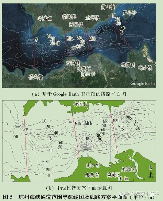 琼州海峡为什么没有建跨海通道?从地理角度看看 - 知乎