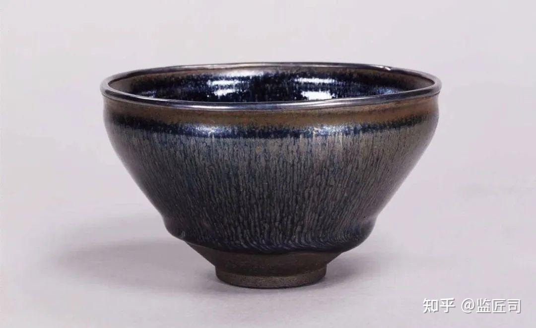 中国古美術 藍兔毫六方盞 宋代建窯 包口造形 藍兔毫意匠 茶碗 茶道具 骨董 陶 碎玉鎏金| 全球22只珍品宋代兔毫建盏欣赏- 知乎