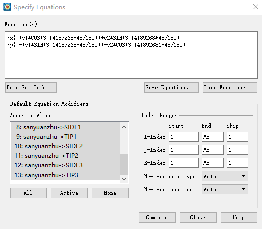 tecplot中实现坐标变换 - 知乎