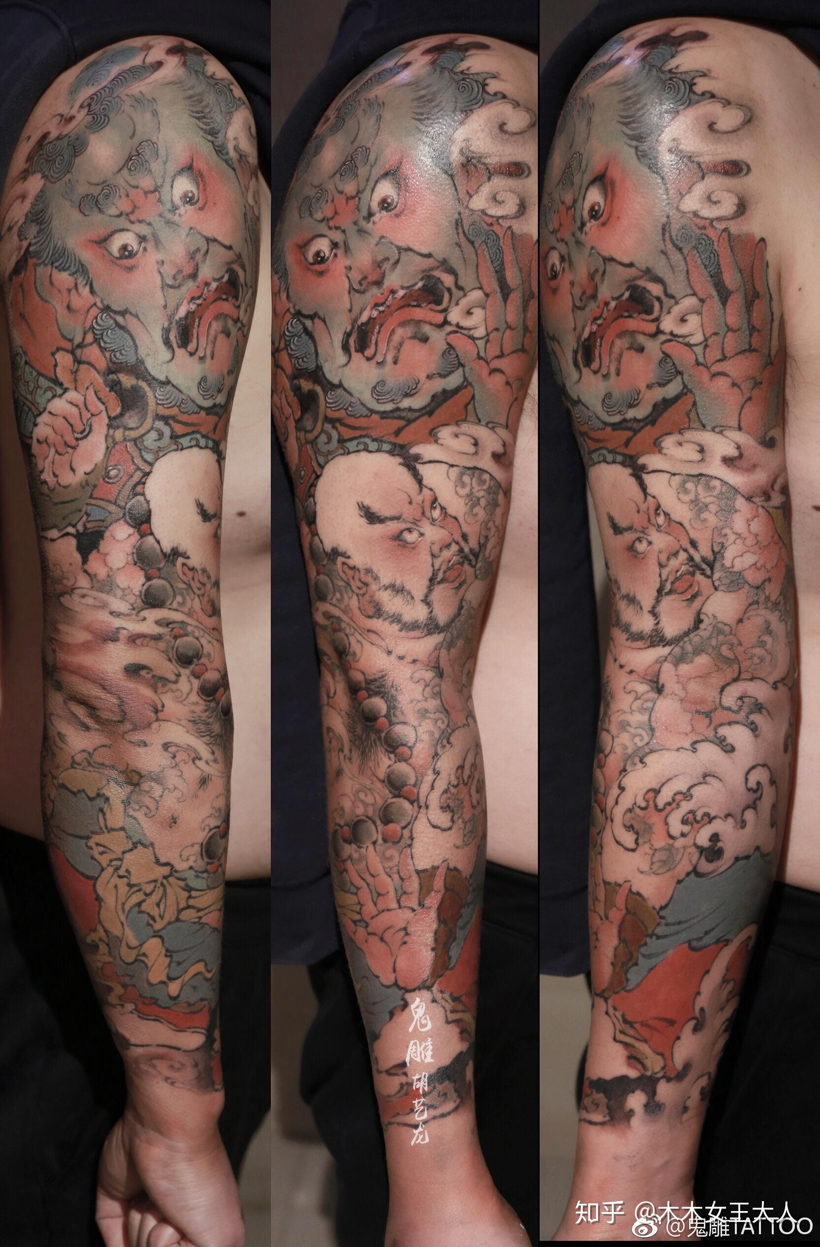 你看过哪些好看的中国风纹身图案? - 知乎