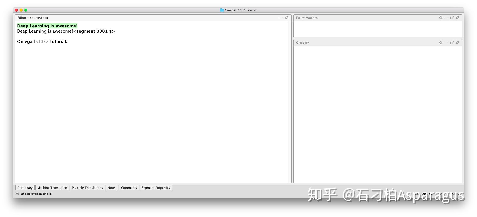 免费开源CAT工具OmegaT使用教程(一) - 知乎